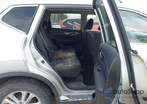 2016 Nissan Rogue Sv из США, поврежденный, VIN KNMAT2MV9GP612079